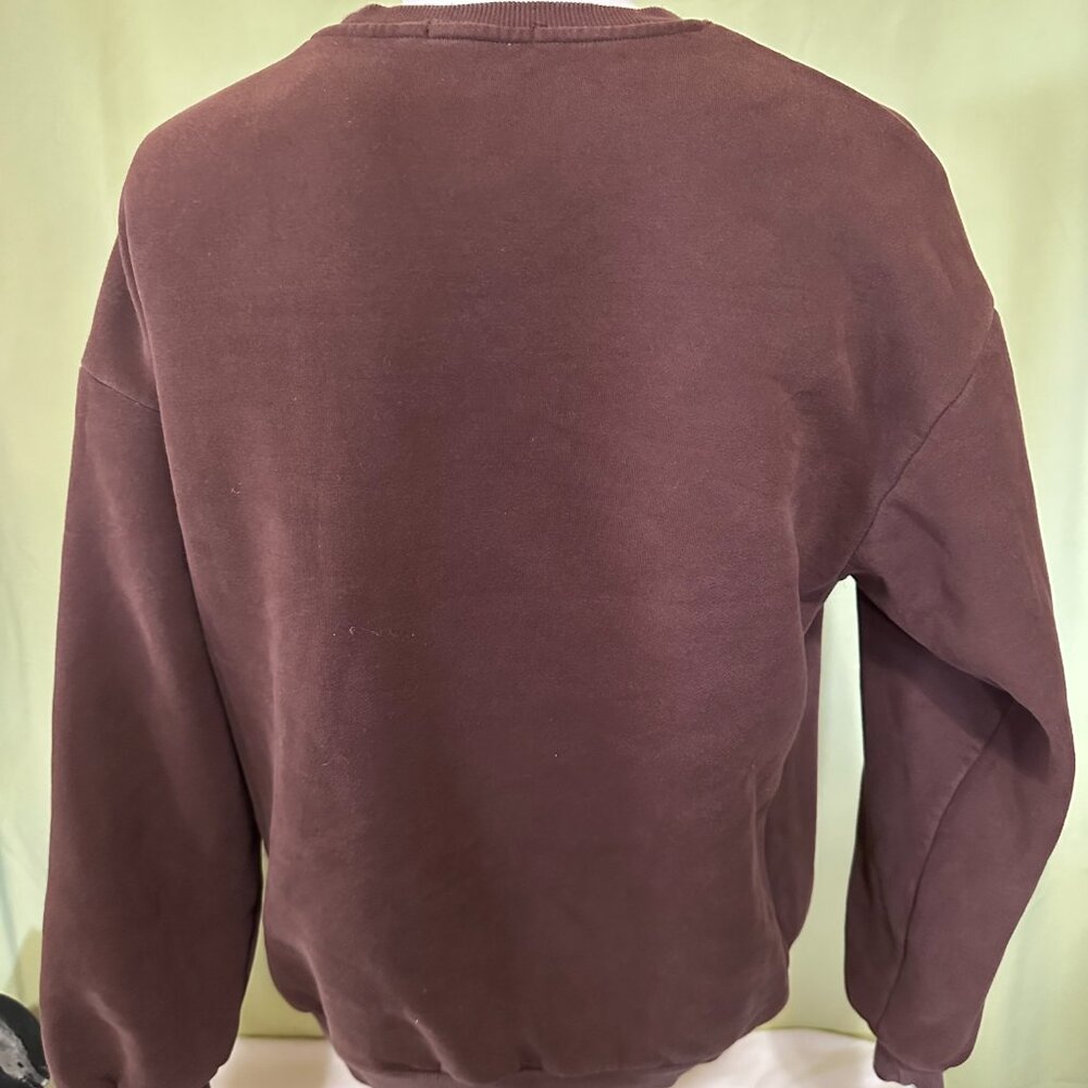 Datsun 280Z Men's Brown Crewneck Sweater Dazy Large 50/50 I Am Doing My Best - Picture 2 of 3